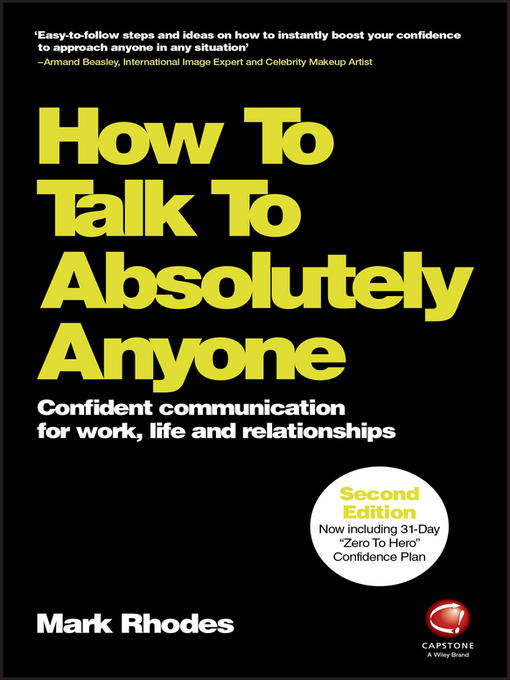 Title details for How to Talk to Absolutely Anyone by Mark Rhodes - Available